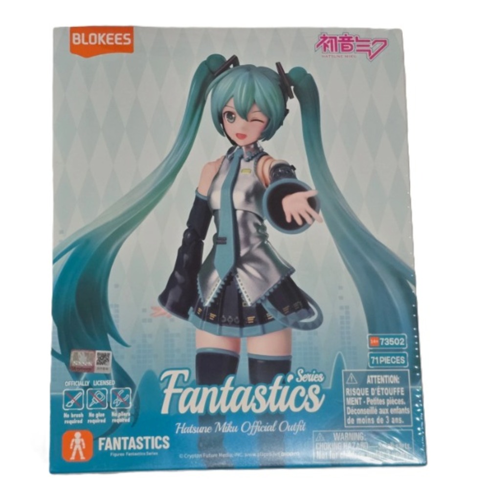 Blokees Hatsune Miku Fantastics Series Official Outfit Figure Model Kit73502 NIB - Picture 3 of 4